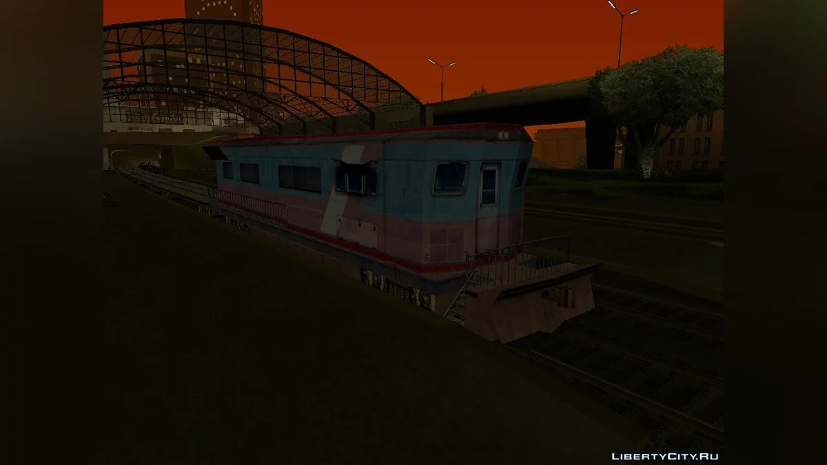 NFS Underground 2 railway pack v0.5 / GTA San Andreas