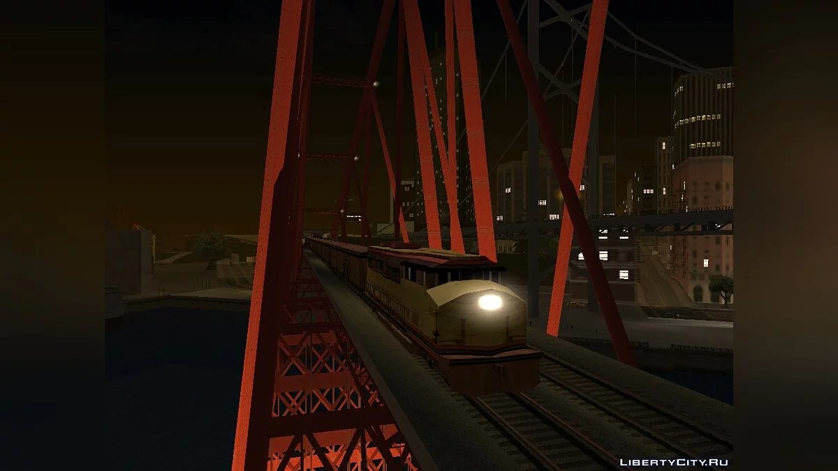 NFS Underground 2 railway pack v0.5 / GTA San Andreas