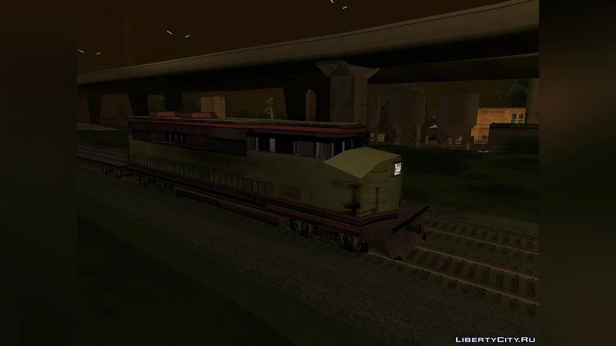 NFS Underground 2 railway pack v0.5 / GTA San Andreas
