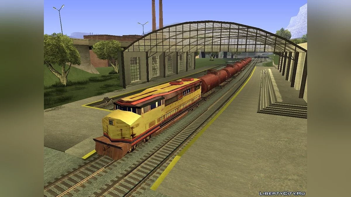 NFS Underground 2 railway pack v0.5 / GTA San Andreas