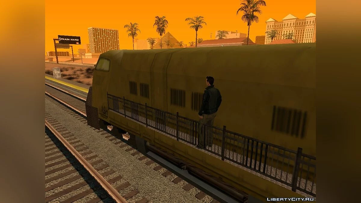 Yellow Locomotive from NFS Underground v 0.5 / GTA San Andreas