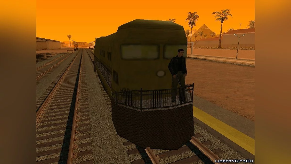 Yellow Locomotive from NFS Underground v 0.5 / GTA San Andreas