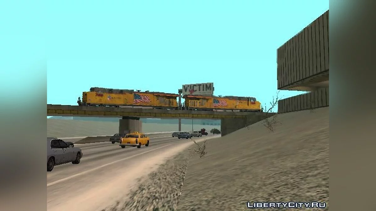 GE ES44AC Freight Union Pacific V3.0 / GTA San Andreas