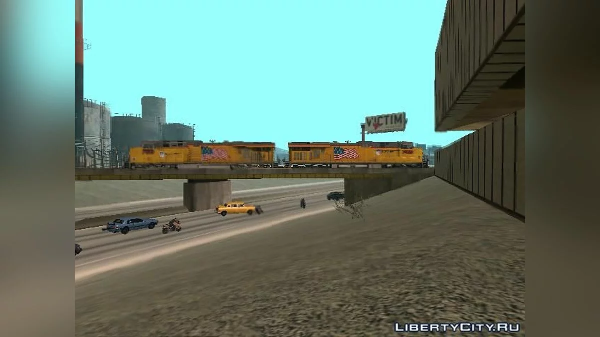 GE ES44AC Freight Union Pacific V3.0 / GTA San Andreas