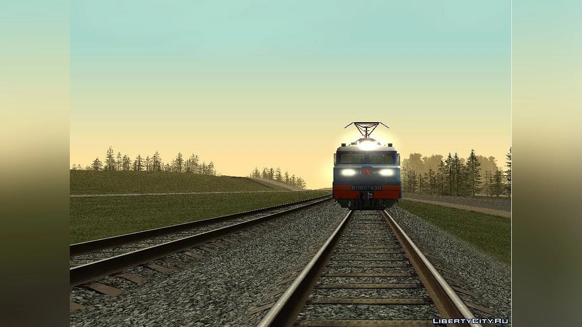 Электропоезд ЭД1-001 / GTA San Andreas