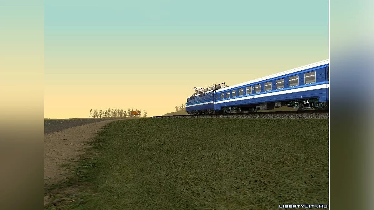 Электропоезд ЭД1-001 / GTA San Andreas