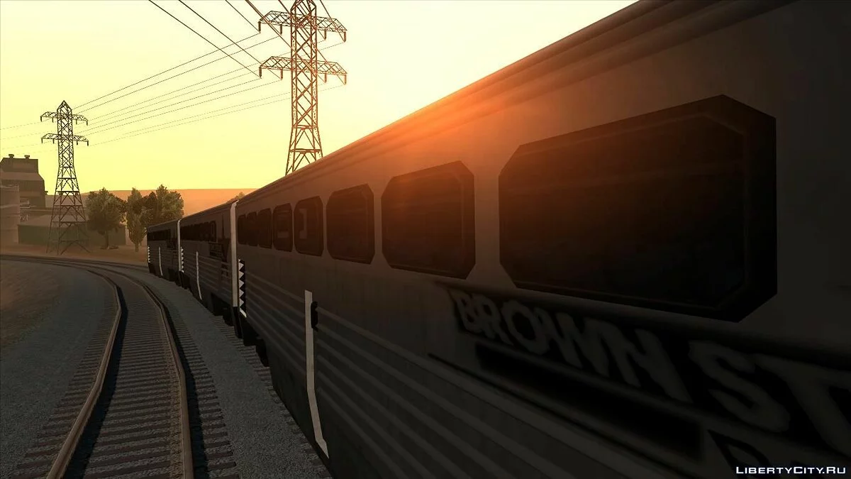 Brown Streak Enterable/Improved / GTA San Andreas