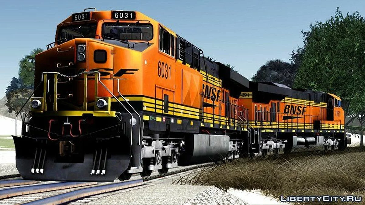 GE ES44DC - BNSF Locomotive / GTA San Andreas