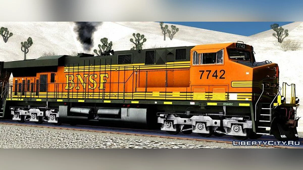 GE ES44DC - BNSF Locomotive / GTA San Andreas