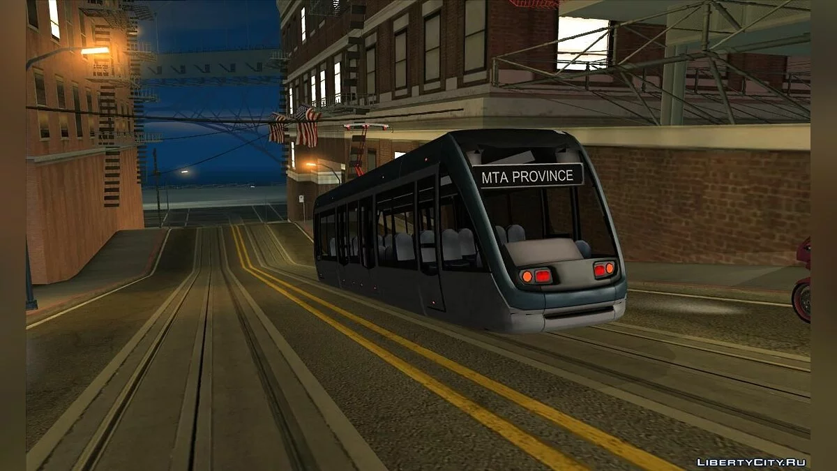 Трамвай CNR TRAM / GTA San Andreas