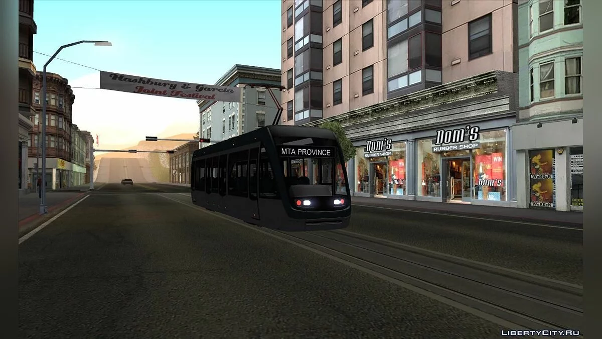 Трамвай CNR TRAM / GTA San Andreas