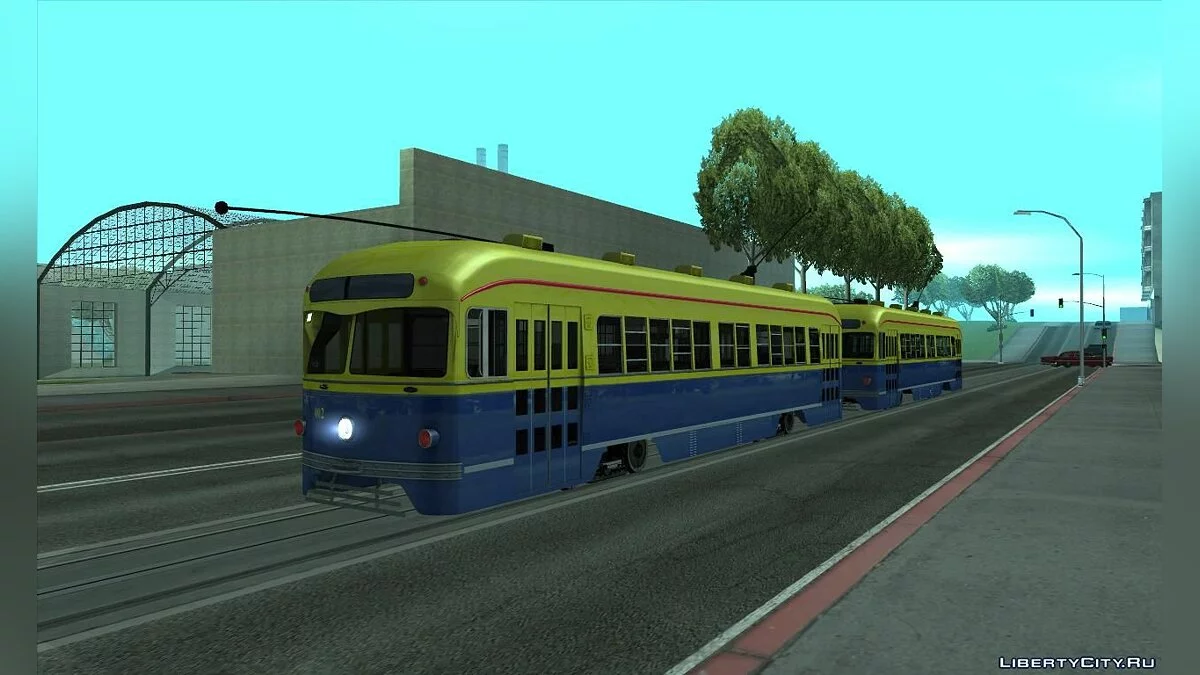 Трамвай PCC - L.A. NOIRE / GTA San Andreas