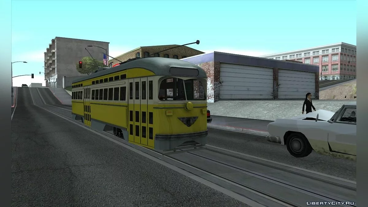 Трамвай SEPTA PCC II / GTA San Andreas