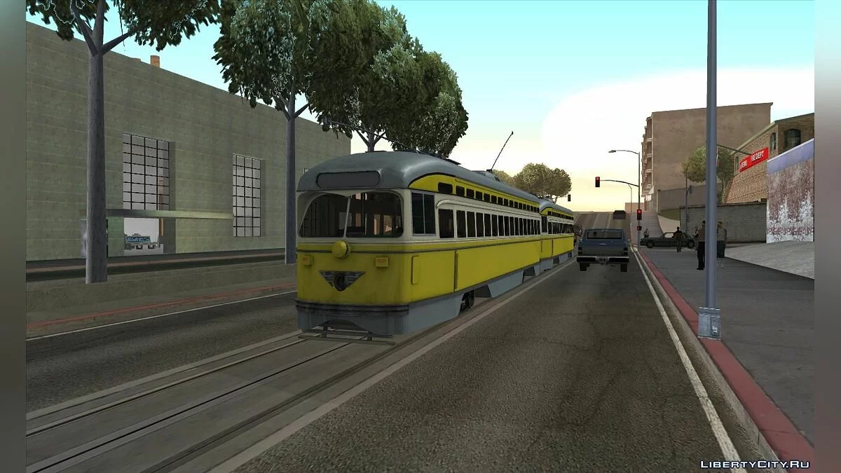 Трамвай SEPTA PCC II / GTA San Andreas