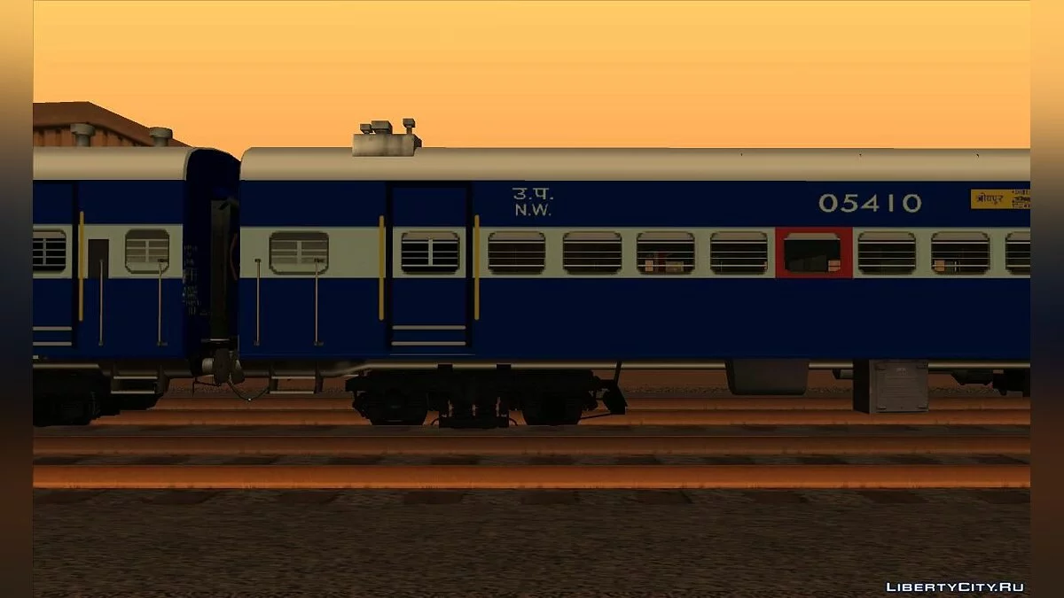 Индийские железнодорожные вагоны / GTA San Andreas