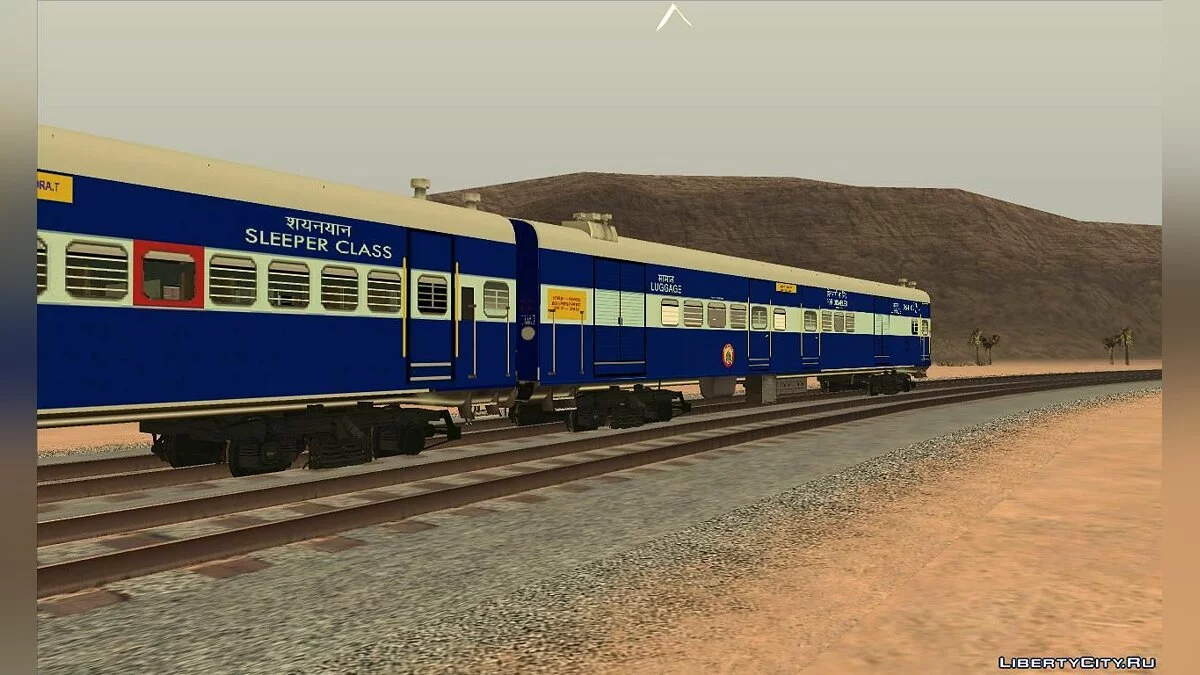 Индийские железнодорожные вагоны / GTA San Andreas
