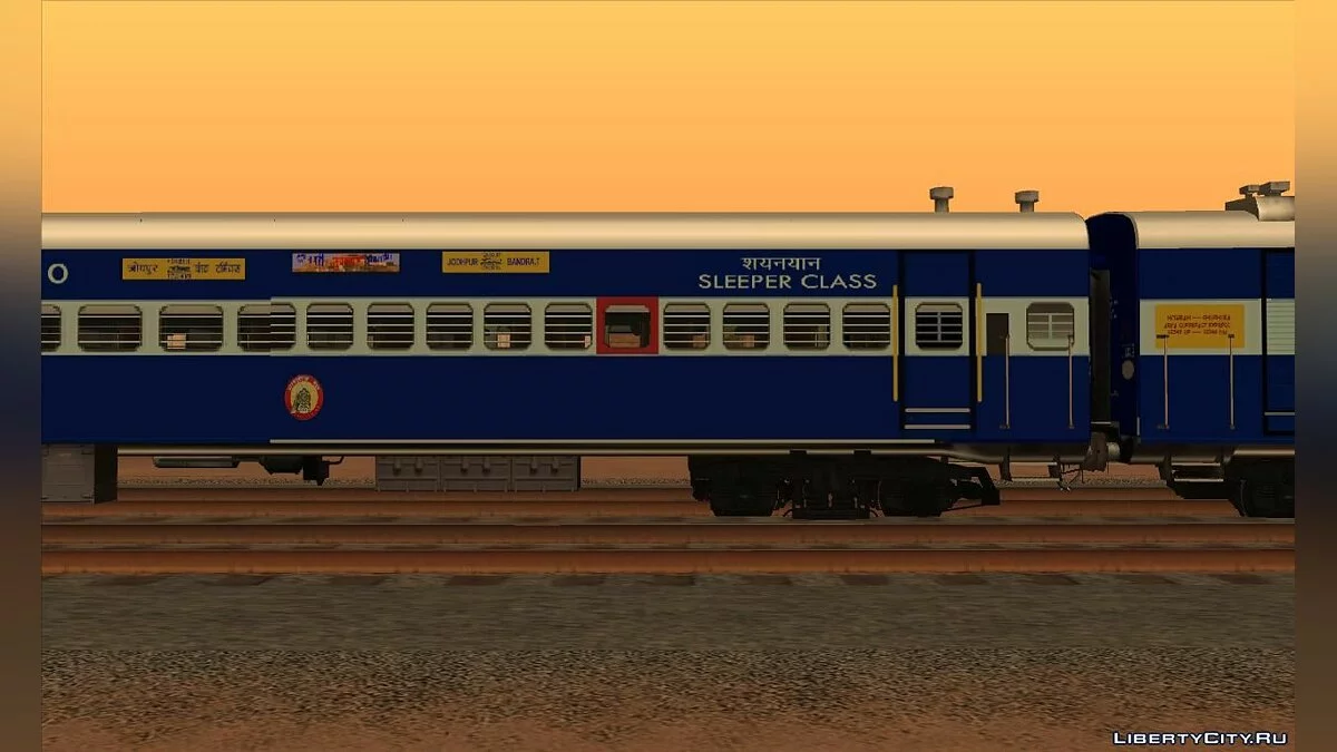 Индийские железнодорожные вагоны / GTA San Andreas