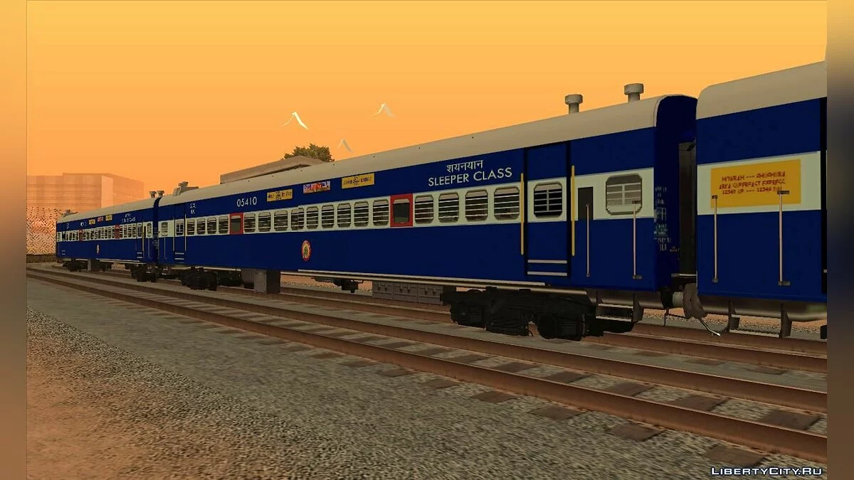 Индийские железнодорожные вагоны / GTA San Andreas