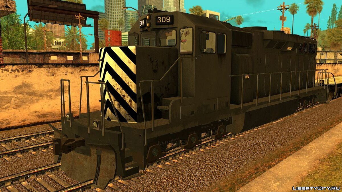 HD поезд Freight - Walter's Freight для GTA San Andreas - Картинка #1