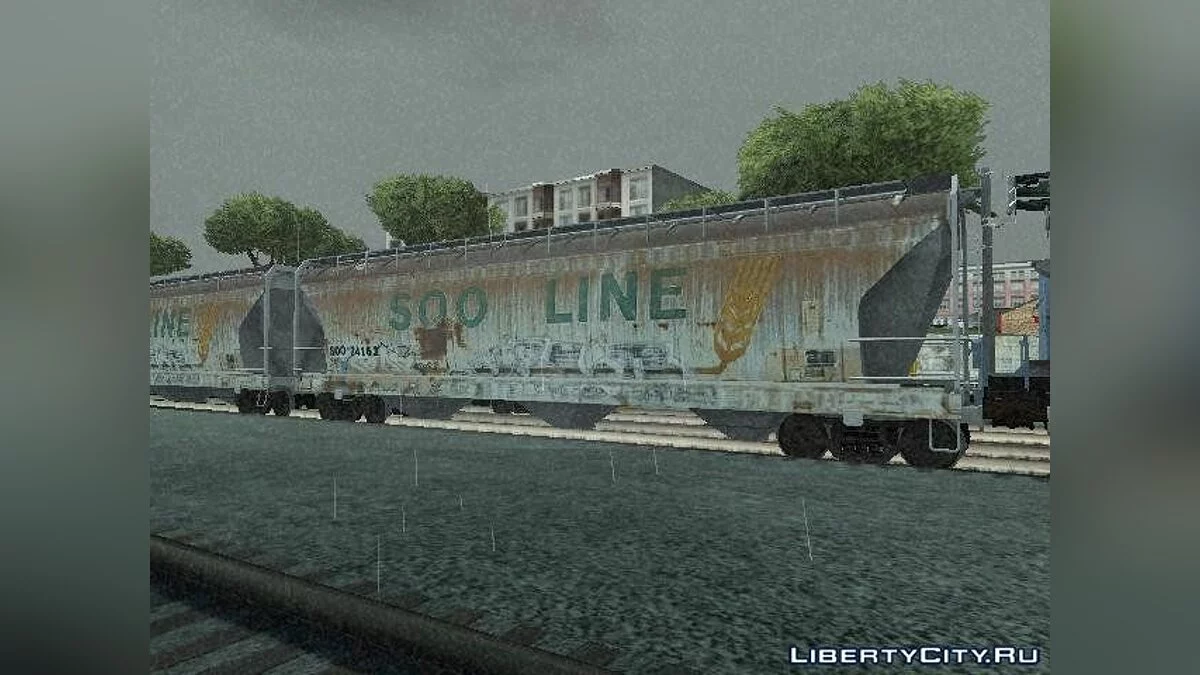 Вагоны с логотипом Soo Line / GTA San Andreas