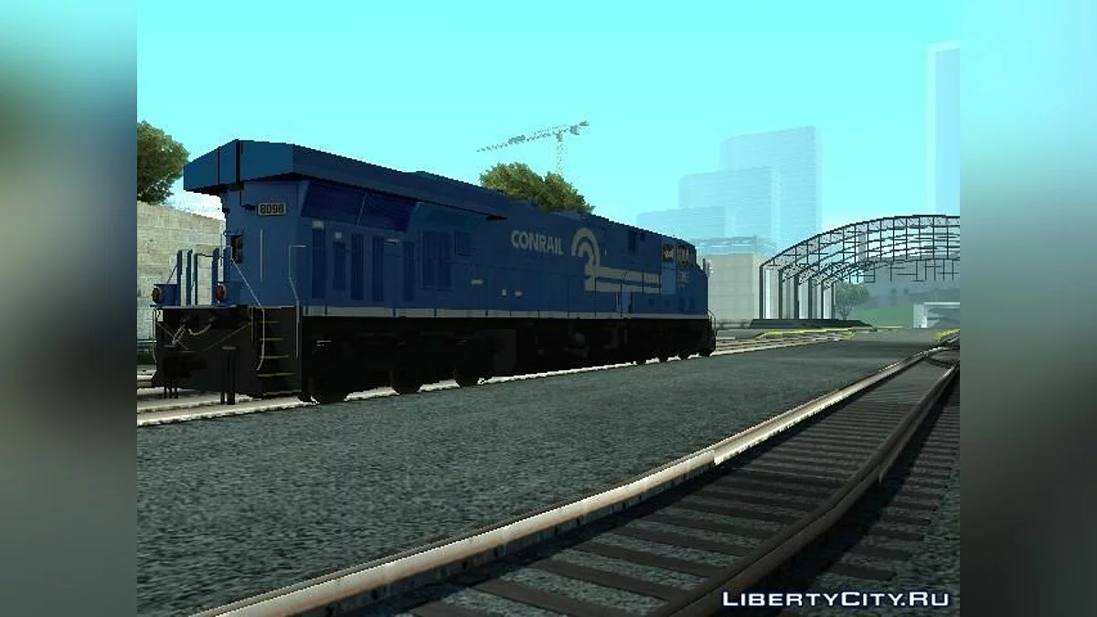 Дизельный локомотив ES44AC Conrail Freight  / GTA San Andreas