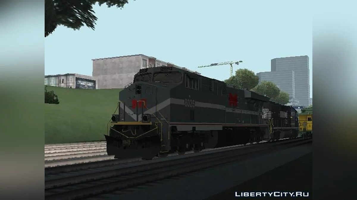 Локомотив GE ES44AC Freight Norfolk Southern / GTA San Andreas