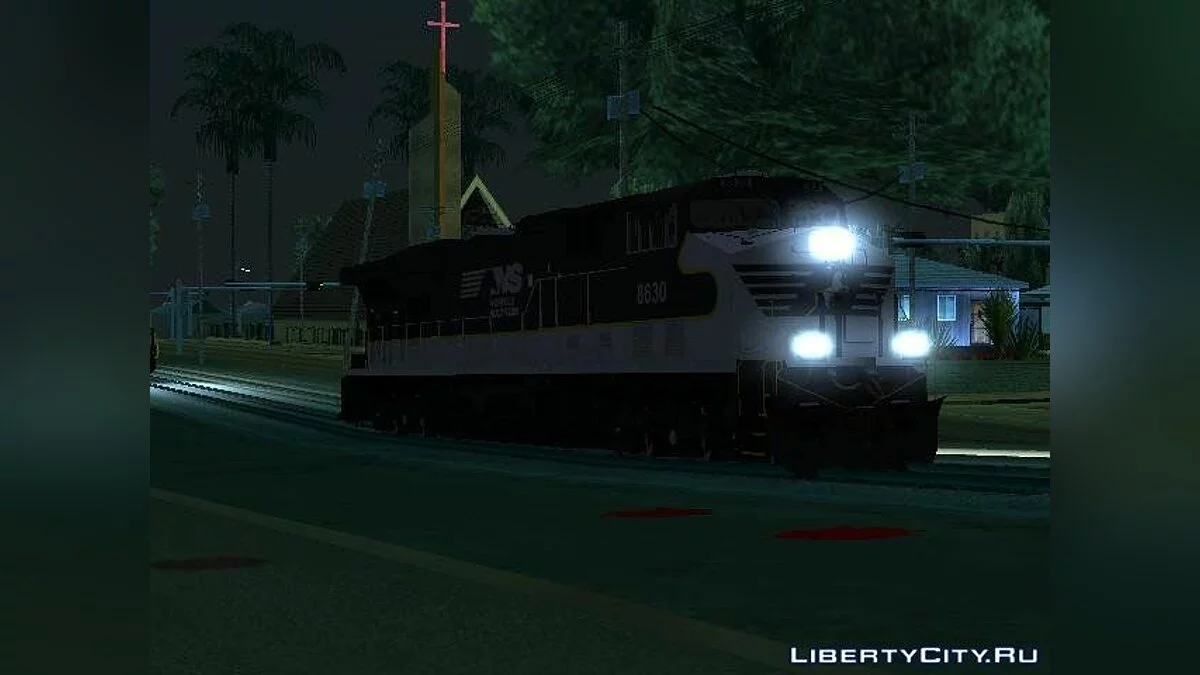 Локомотив Norfolk Southern ES44 / GTA San Andreas