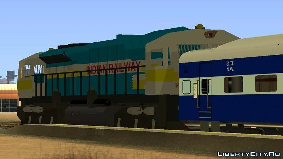 Локомотив WDP4D / GTA San Andreas