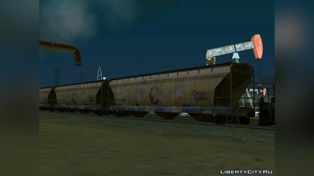 Грузовой вагон Chessie System Hopper / GTA San Andreas