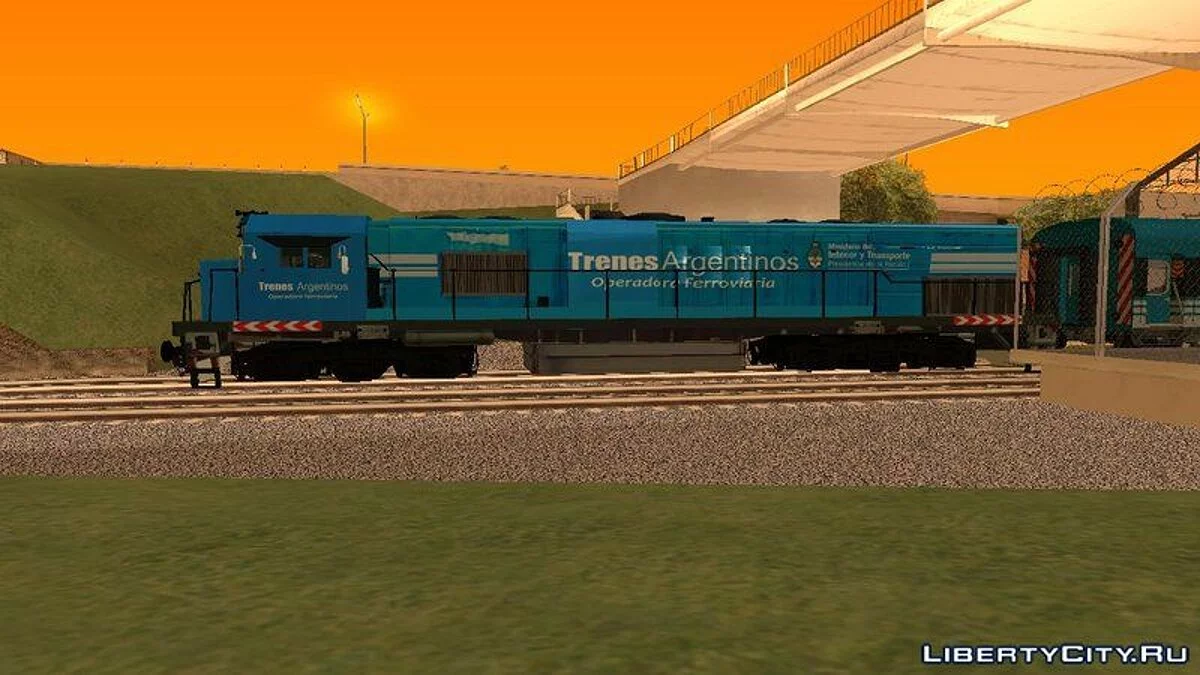 Локомотив EMD GT-22 / GTA San Andreas