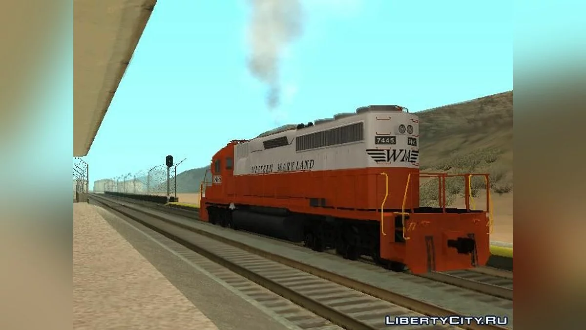 EMD SD40-2 Western Maryland / GTA San Andreas