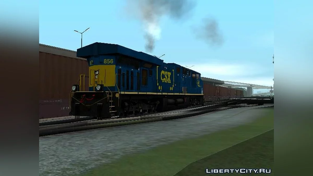 ES44AH CSX Freight Diesel Locomotive / GTA San Andreas