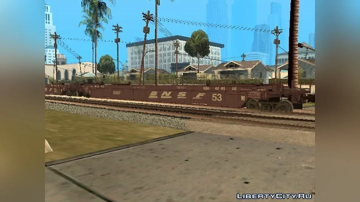 Вагон-платформа / GTA San Andreas