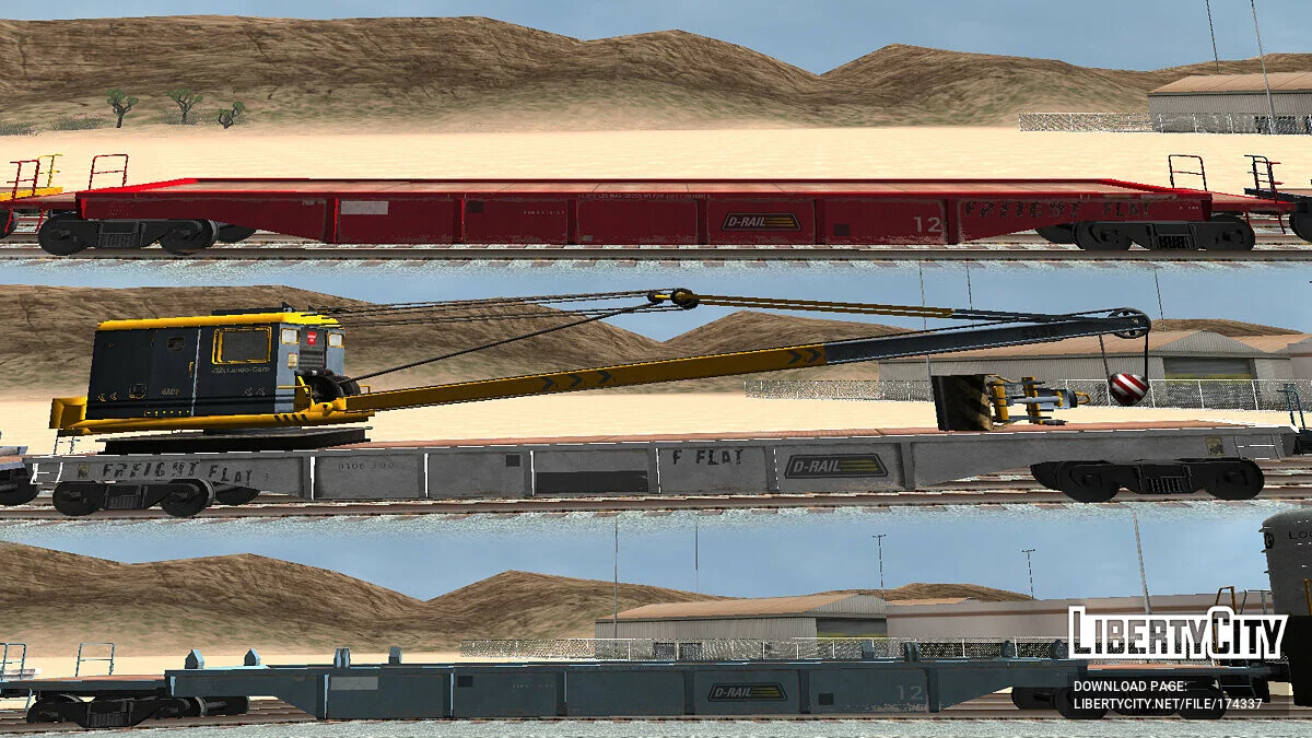 GTA 5 Freiflat [Visual Variations] / GTA San Andreas