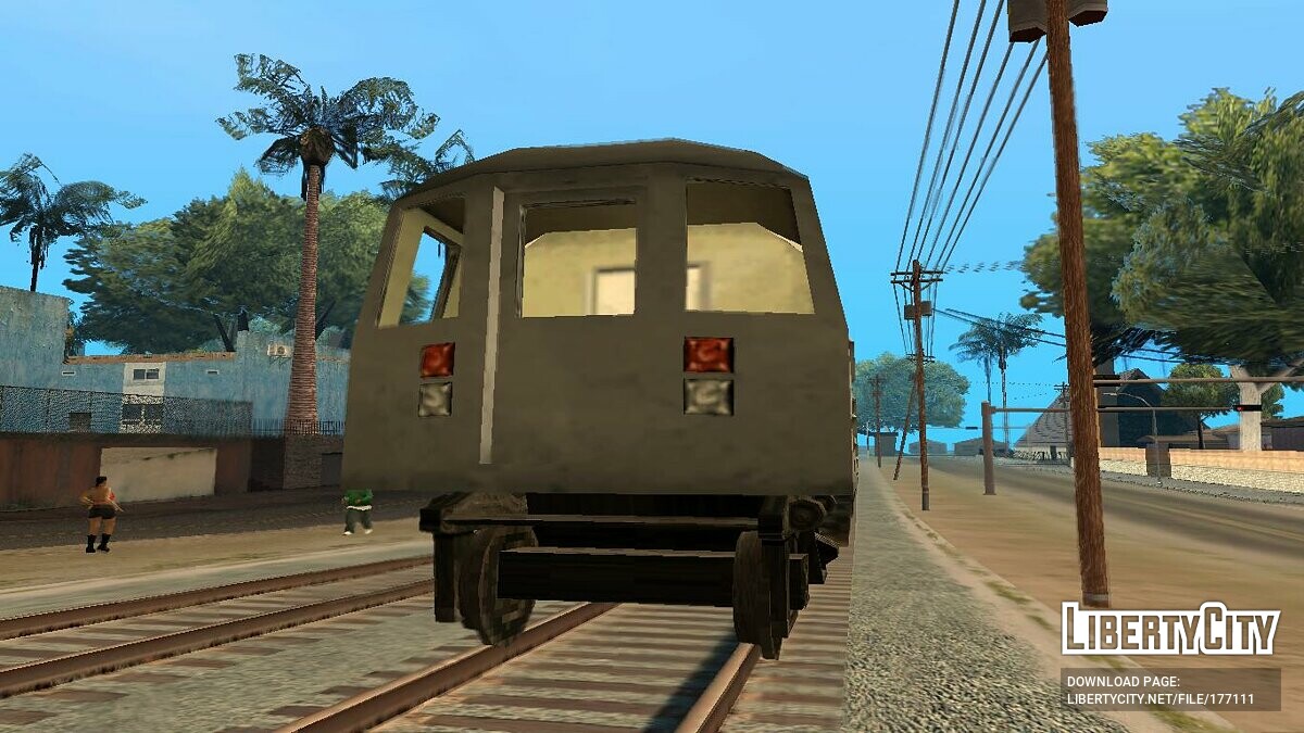 Поезд из GTA 3 для GTA San Andreas - Картинка #2