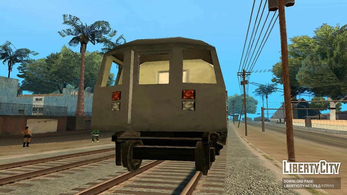 Поезд из GTA 3 / GTA San Andreas