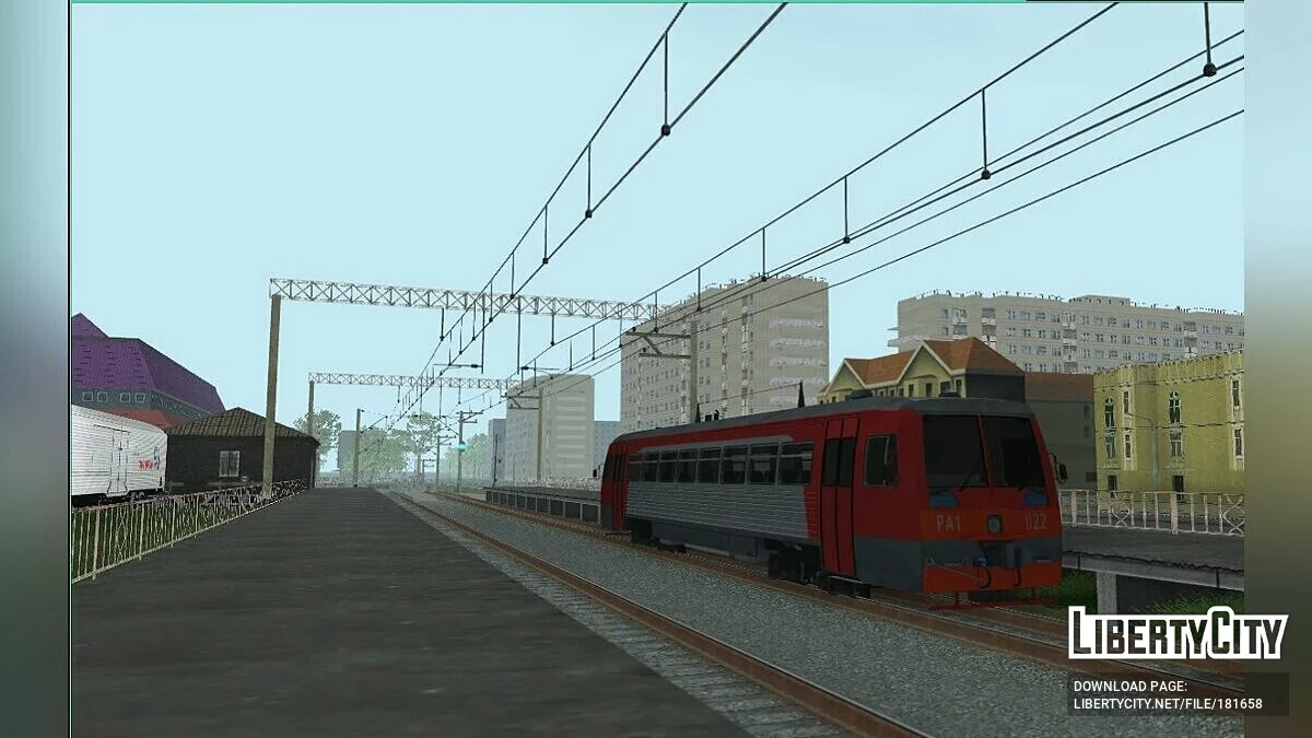Рельсовый Автобус 1 поколения (РА1) / GTA San Andreas