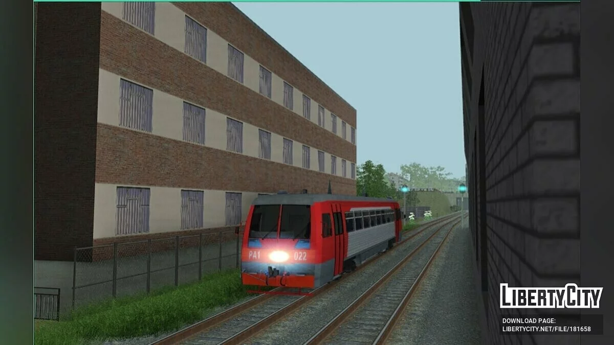 Рельсовый Автобус 1 поколения (РА1) / GTA San Andreas