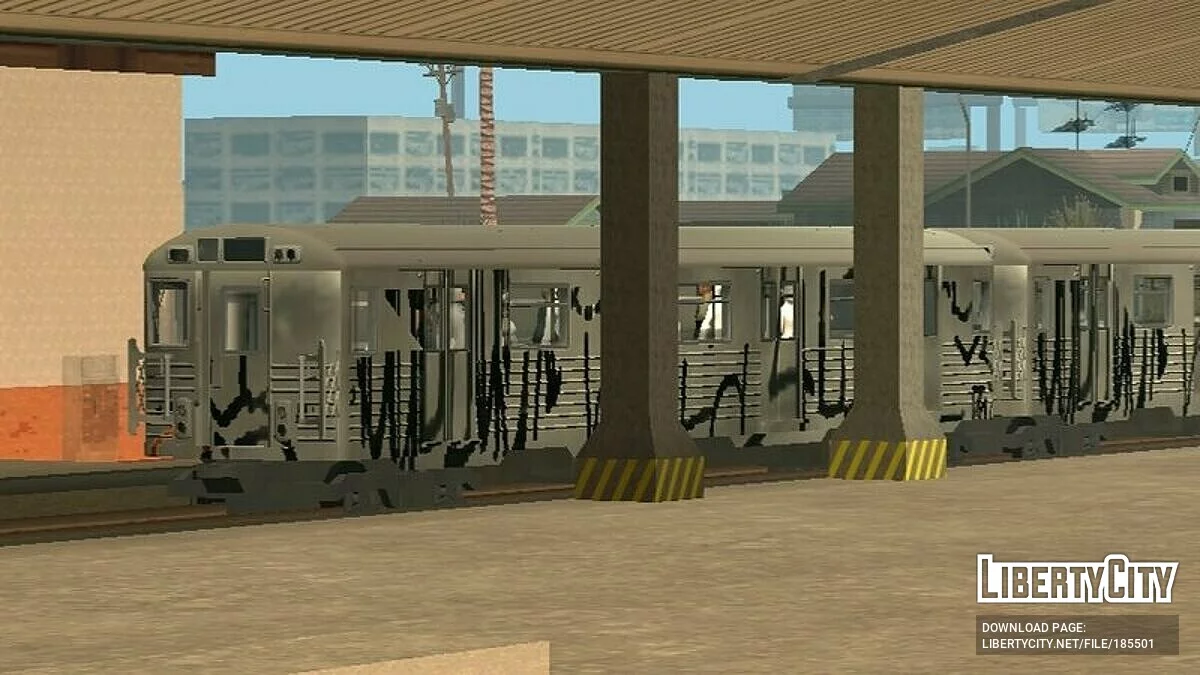 Поезд из GTA 4 (только DFF) / GTA San Andreas (iOS, Android)