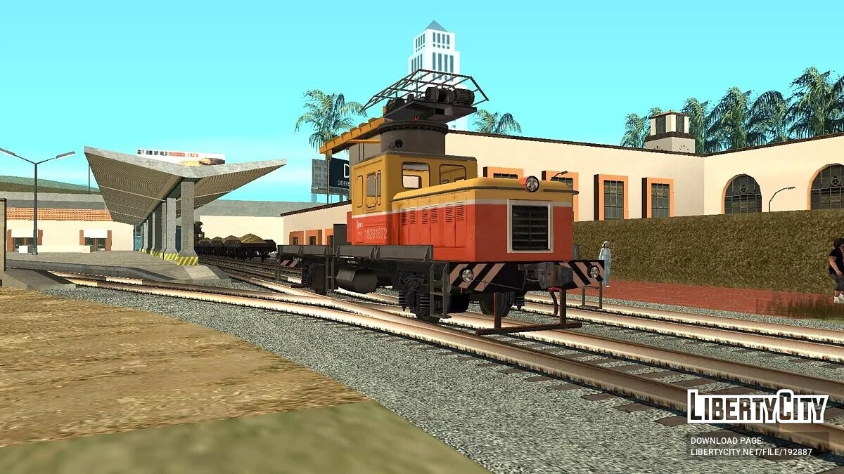 ДГКУ-5-5178 — Дрезина грузовая, крановая и унифицированная / GTA San Andreas
