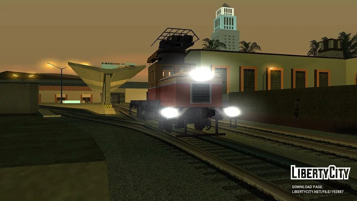 ДГКУ-5-5178 — Дрезина грузовая, крановая и унифицированная / GTA San Andreas