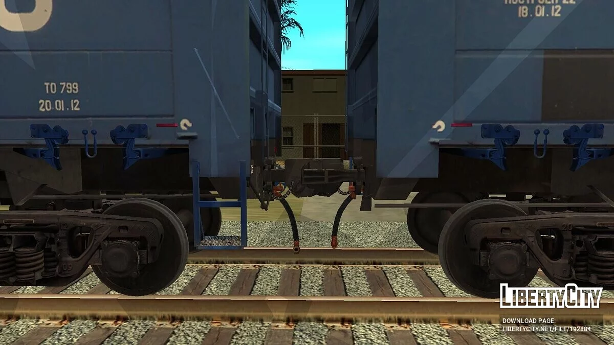 Полувагон Новотранс для перевозки сыпучих грузов №62675921 / GTA San Andreas