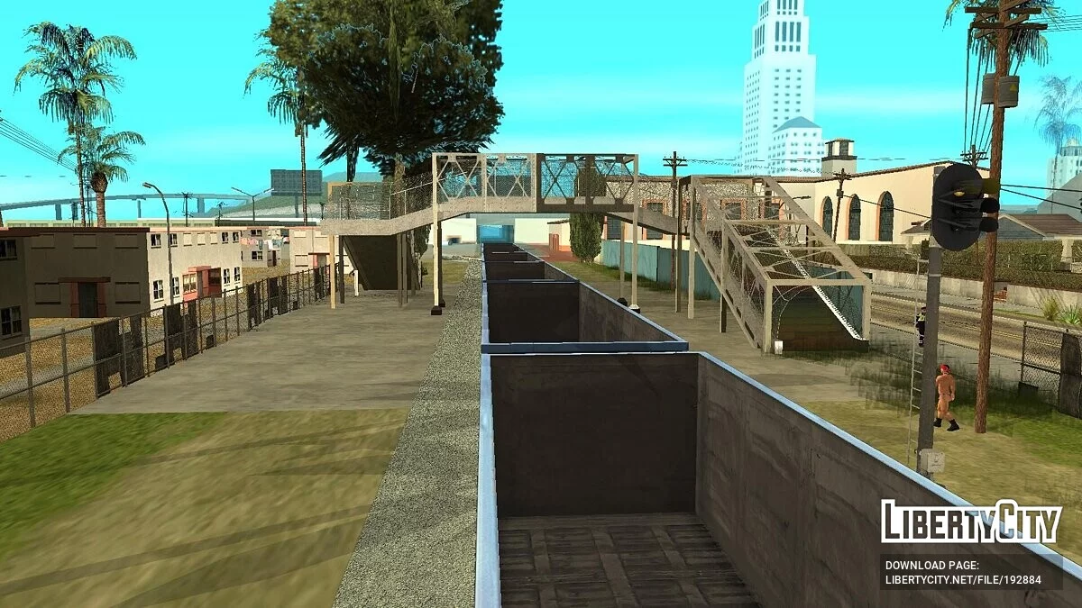 Полувагон Новотранс для перевозки сыпучих грузов №62675921 / GTA San Andreas