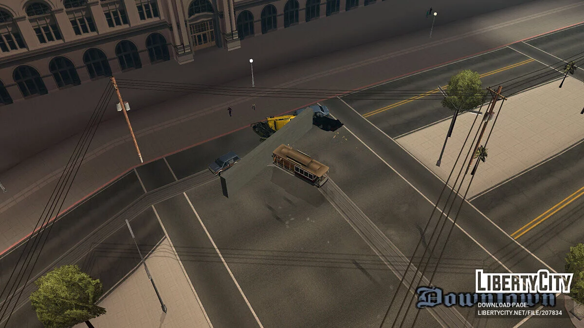 Сумасшедший трамвай с рампой / GTA San Andreas