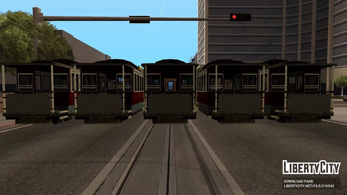 Пять сумасшедших трамваев / GTA San Andreas