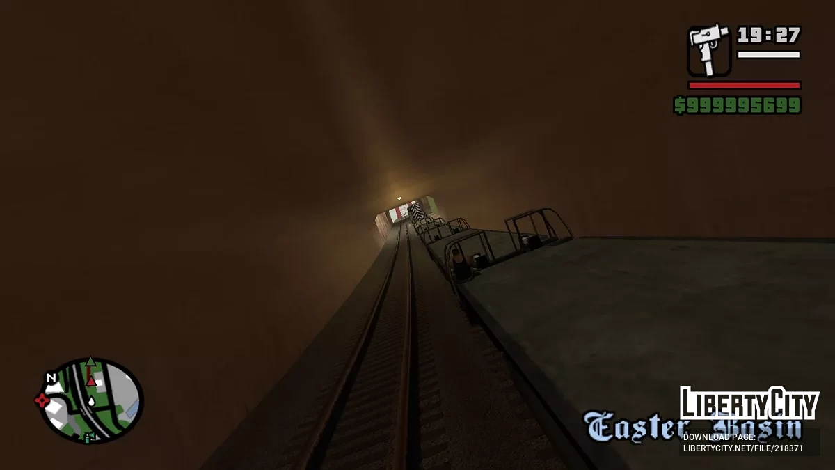 Управляемый вагон-платформа Freiflat / GTA San Andreas