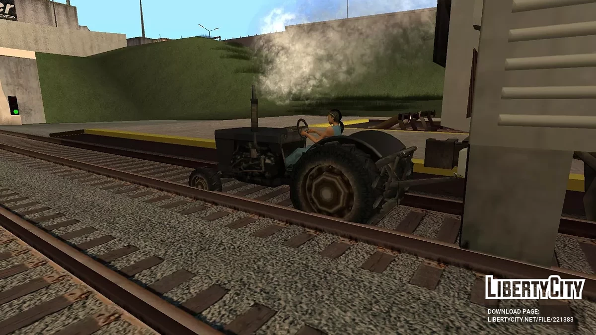 Трактор-поезд / GTA San Andreas