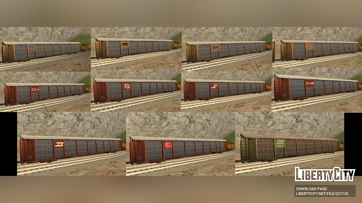 Автомобильный вагон / GTA San Andreas