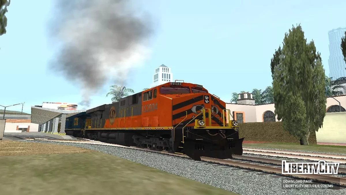 Локомотив GE ES44AC GO Loco / GTA San Andreas