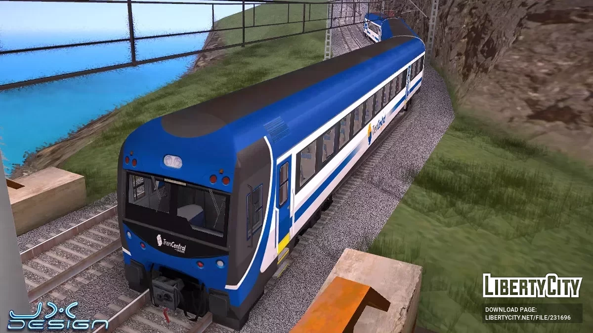 Automotor EFE UTS-444 Tren Central Chillan / GTA San Andreas